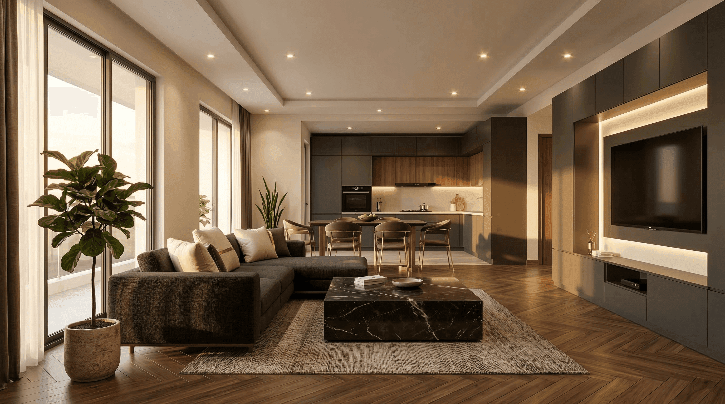 Marvel Homes — luxury factory-built interior